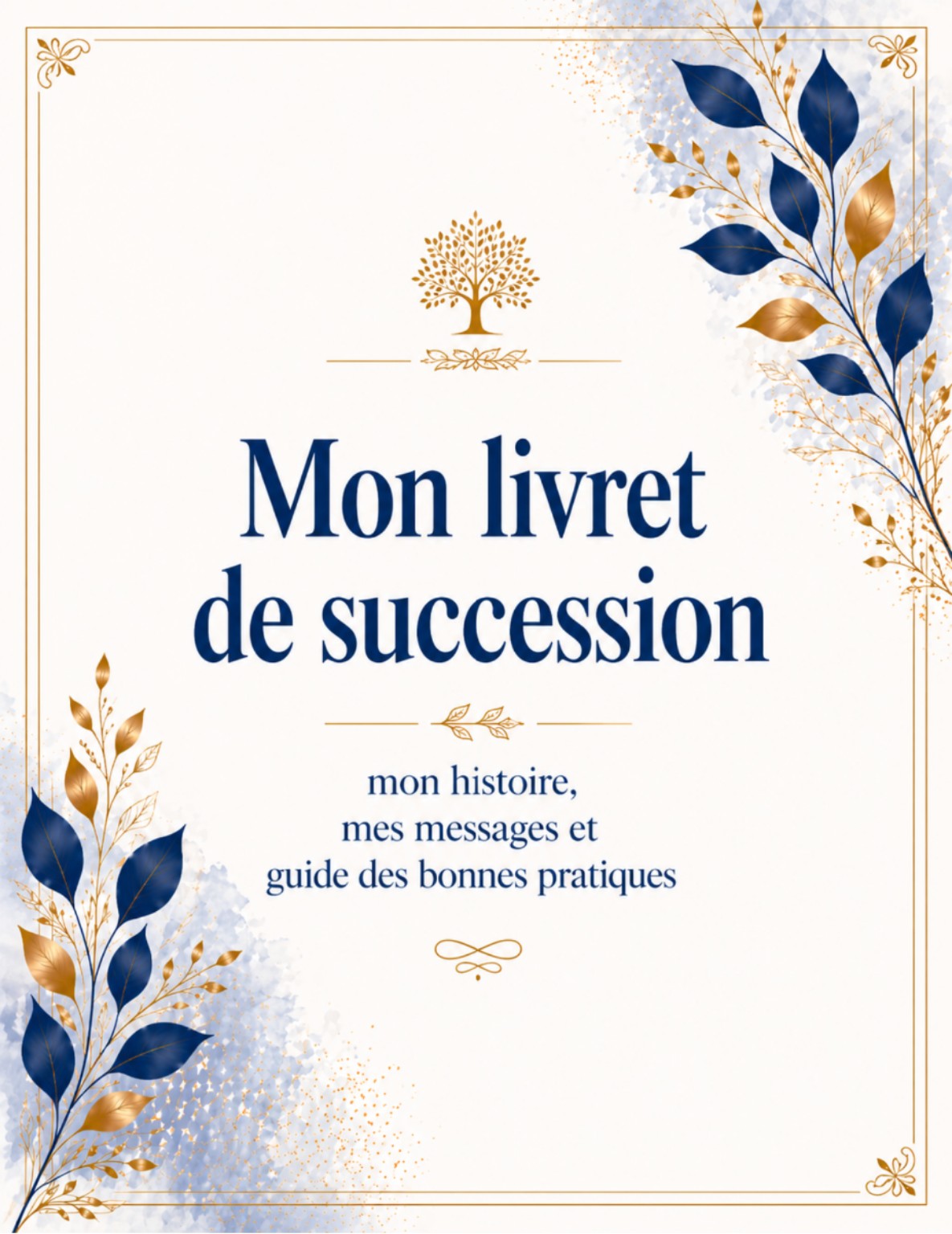 Couverture de Mon livret de succession